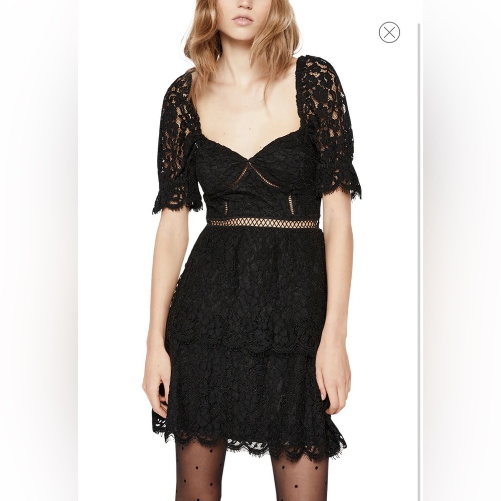 Brand New!!! Bardot Lace Minidress